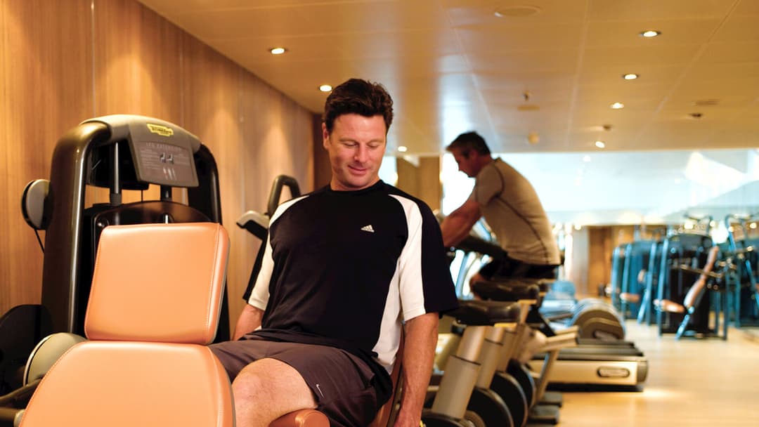 Seabourn Encore Interior Gym Weights Placeholder
