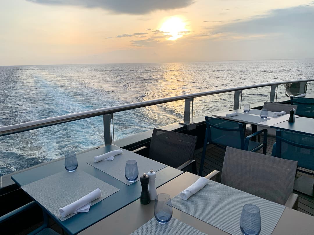 Scenic Eclipse Azure Bar & Café Exterior