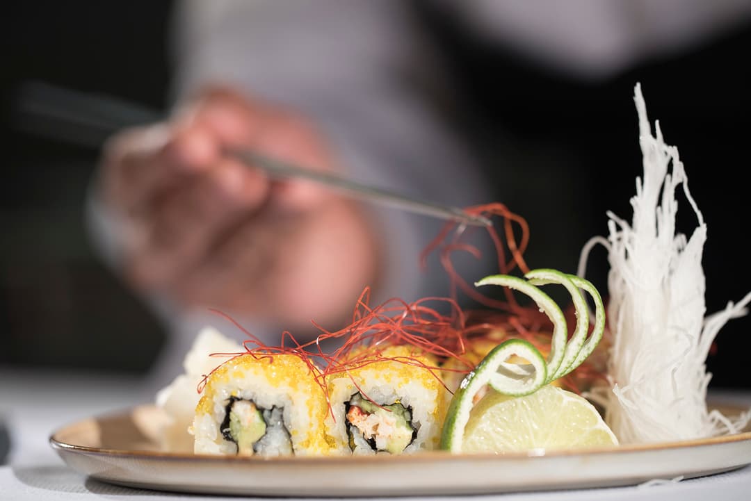 Scenic Eclipse Sushi @ Koko's Crab And Yuzu Tobico Uramaki 13