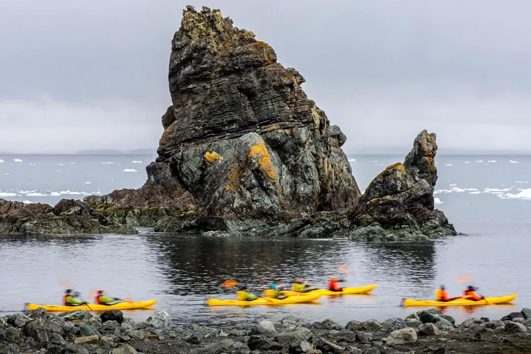 Scenic Eclipse Antarctica Shelly Rocks Roger Pimenta