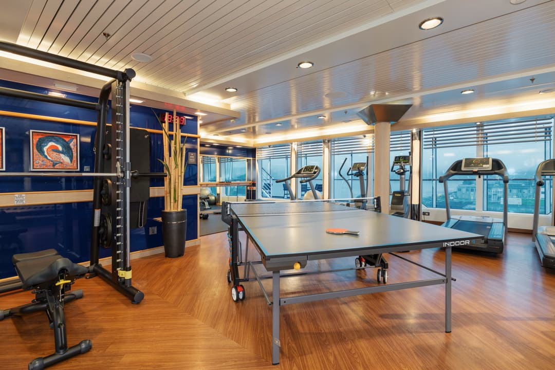 Hx Hurtigruten Expeditions, Ms Fram, Gym 1 ©Espen Mills