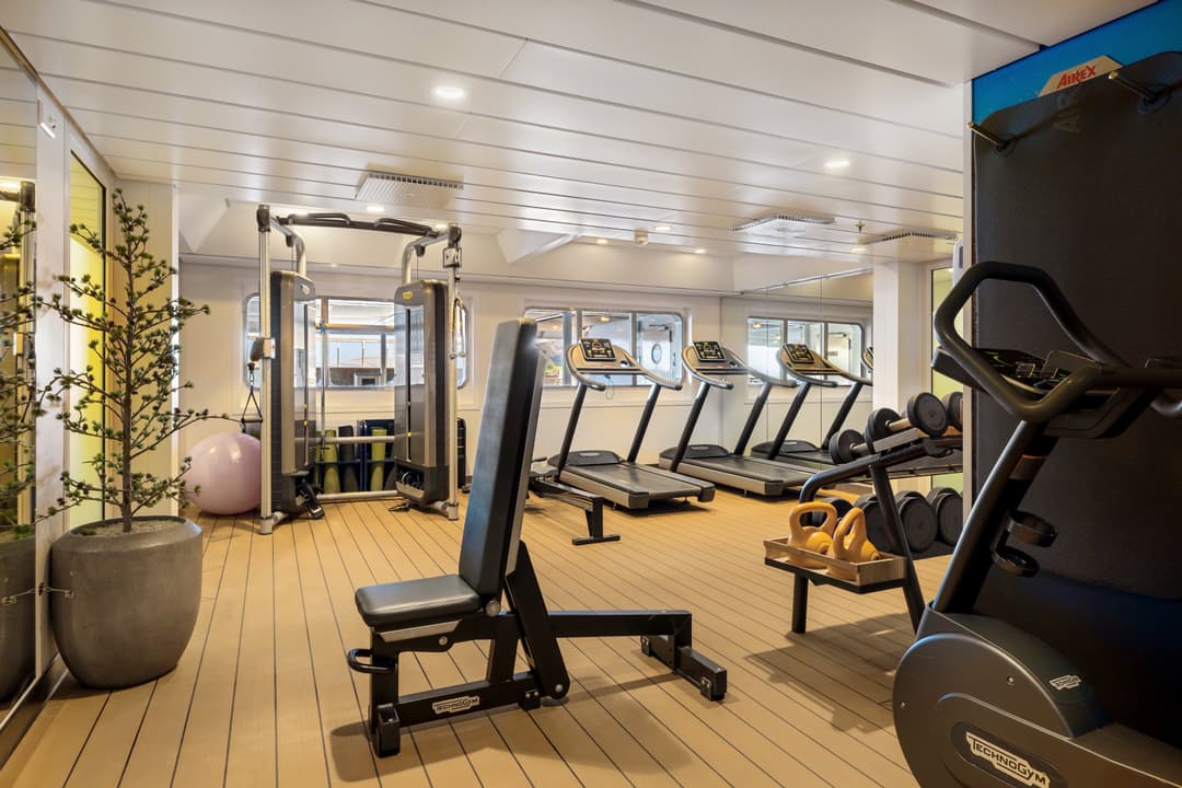 Hx Hurtigruten Expeditions, Ms Spitsbergen, Gym, Credit Espen Mills