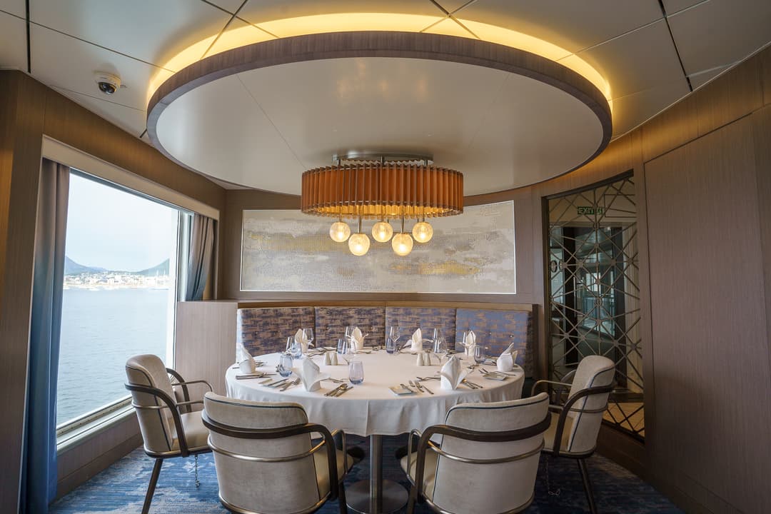 Quark Expeditions, Ocean Explorer Private Dining Room 2 ©Quark Expeditions
