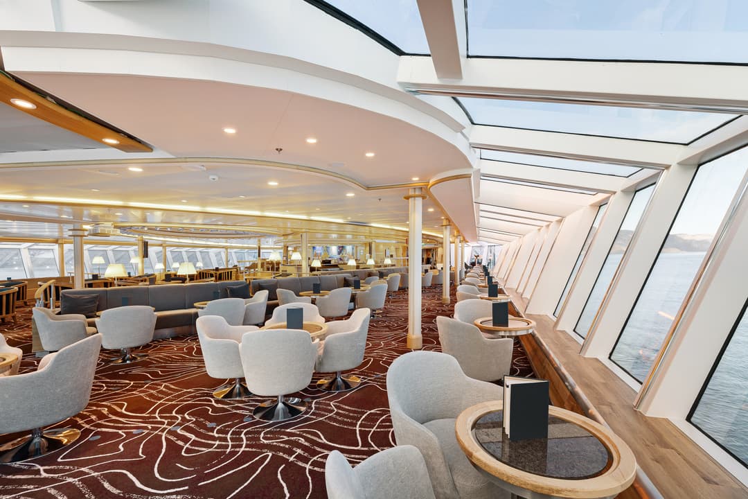 Hx Hurtigruten Expeditions Ms Fram Explorer Lounge & Bar 9 ©Espen Mills