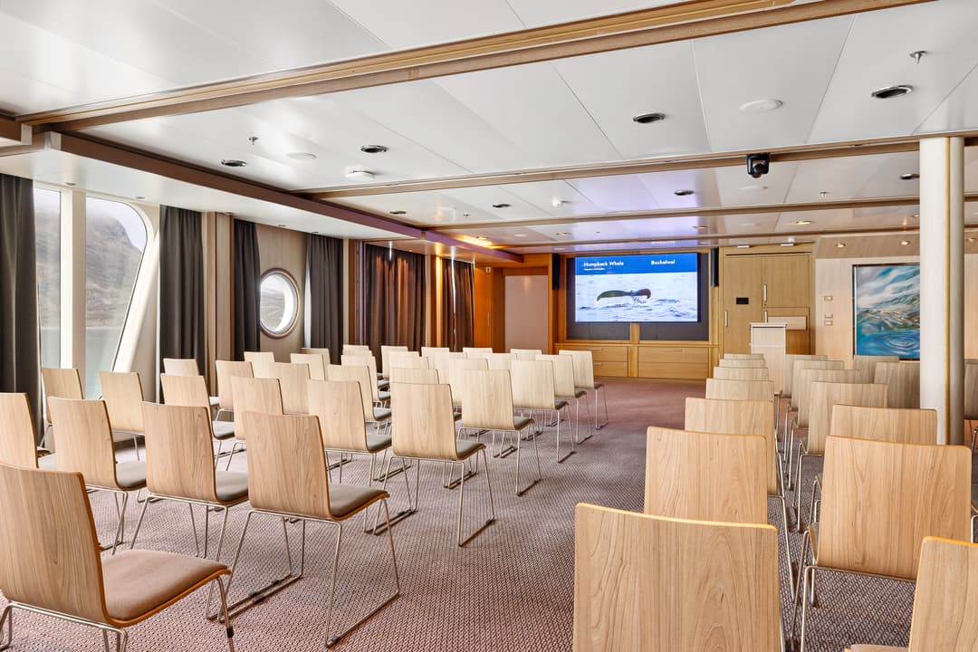 Hx Hurtigruten Expeditions Ms Fram Lecture Halls 4 ©Espen Mills