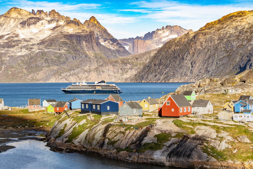 Atlas Ocean Voyages World Navigator Nanonortalik Greenland Exterior ©Atlas Ocean Voyages
