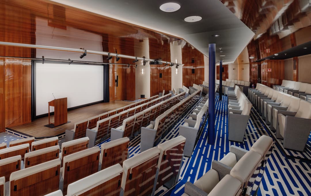 Atlas Ocean Voyages World Navigator Auditorium ©Atlas Ocean Voyages