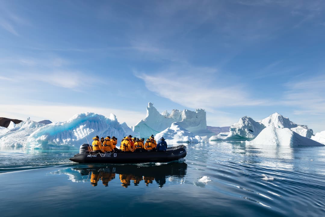 Seabourn Zodiacs In Greenland ©Scott Martin