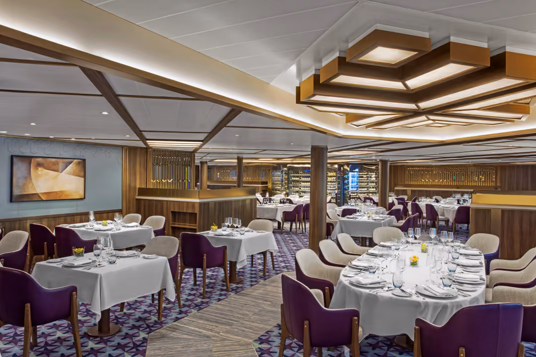 Seabourn Venture The Restaurant Interior ©Eric Laignel