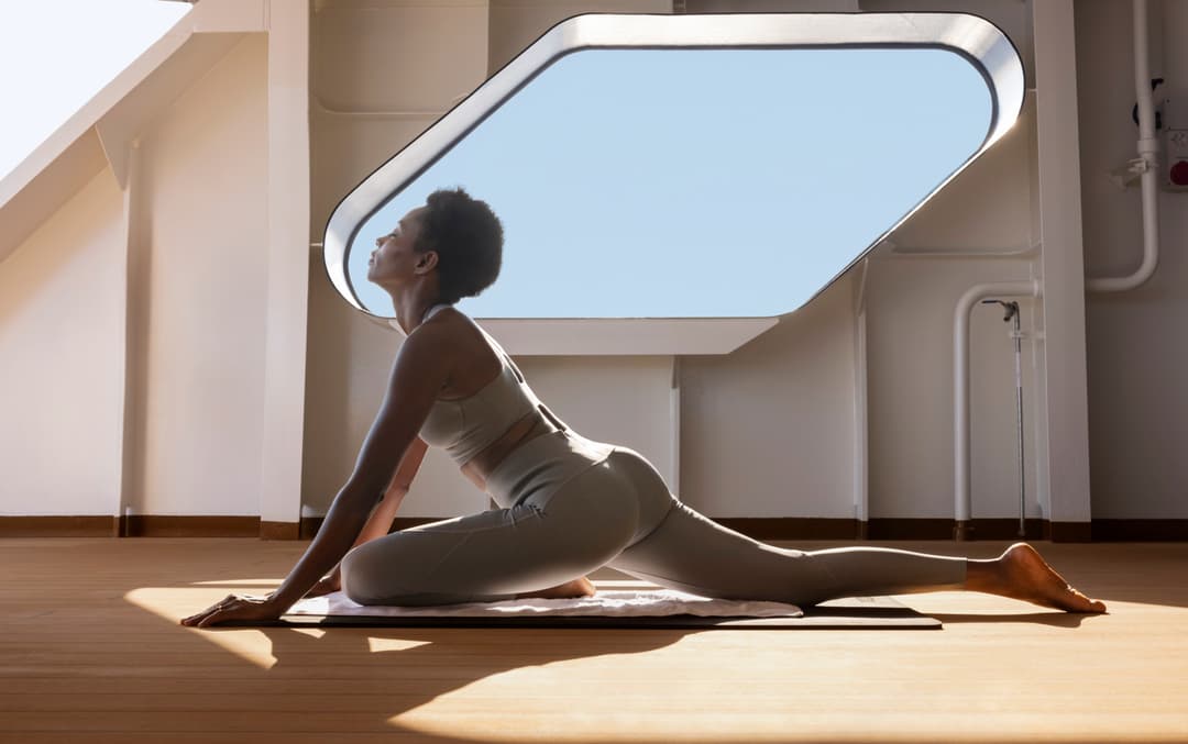 Atlas Ocean Voyages World Navigator Yoga Lifestyle ©Atlas Ocean Voyages