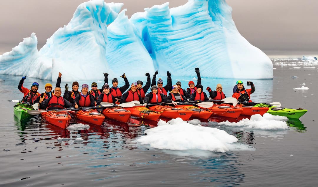 Atlas Ocean Voyages Antarctica Sea Kayaking 1 ©Atlas Ocean Voyages