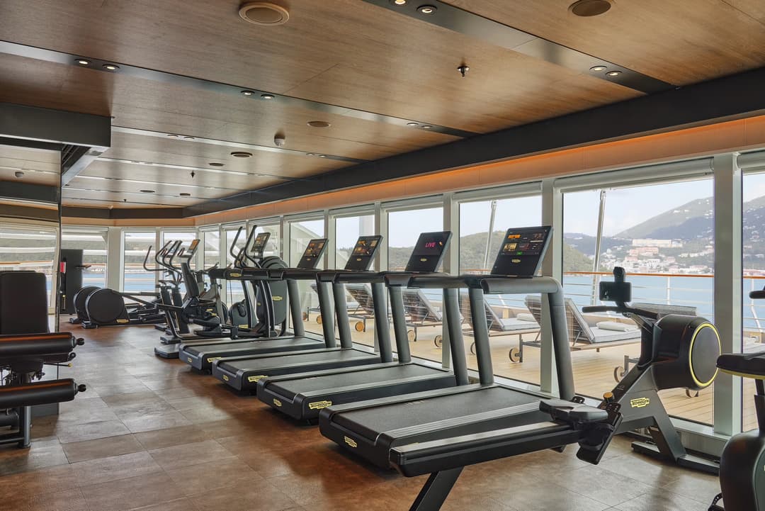 Silversea Cruises Fitness Centre ©Silversea Cruises Ltd