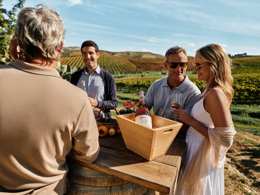 Silversea S.A.L.T. Experiences Italy Palermo Vineyard ©Silversea Cruises Ltd