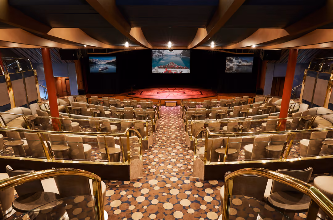 Silversea Cruises Silver Cloud Explorer Lounge 1 ©Silversea Cruises Ltd