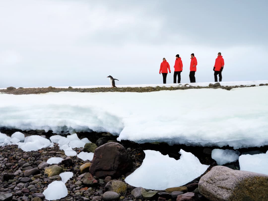 Silversea Cruises Hiking In Antarctica 4 ©Silversea Cruises Ltd