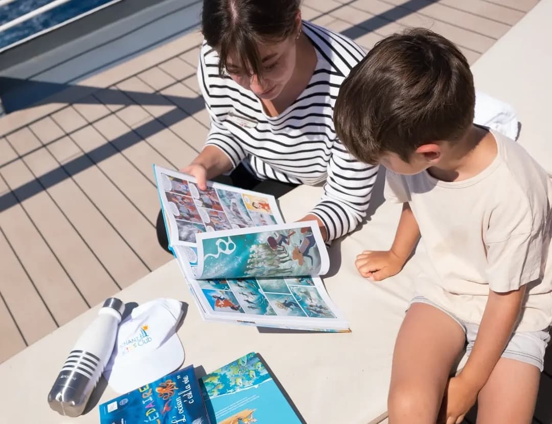 Ponant Explorations Kids Explorers Club ©Ponant Bernard Bertrand