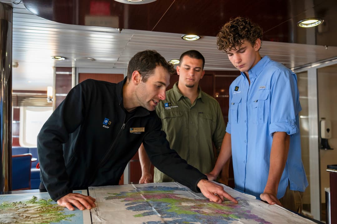 Ng Lindblad Expeditions National Geographic Explorer Chart Room 2